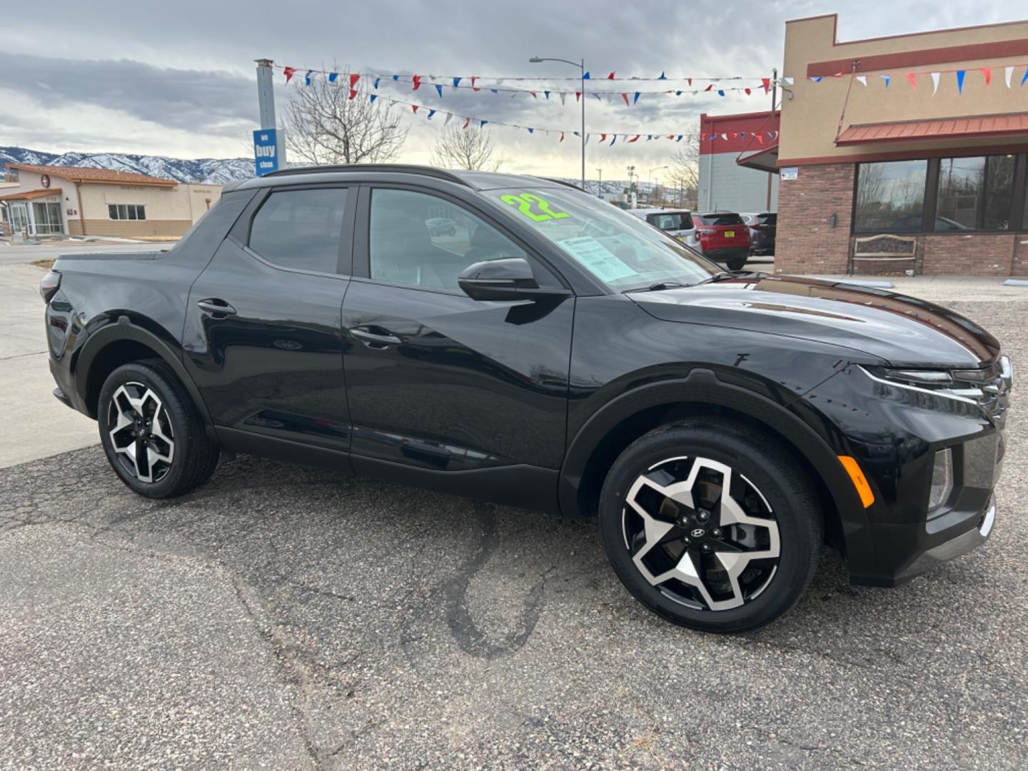 2022 Black /BLACK Hyundai Santa Cruz Limited (5NTJEDAF1NH) with an 2.5L engine, Automatic transmission, located at 3030 CY Ave, Casper, WY, 82604, (307) 265-3830, 42.827816, -106.357483 - Photo#2